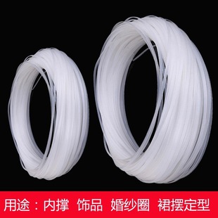 underwear side bone fishbone making width thickness length transparent soft plastic bone plastic PP side bone