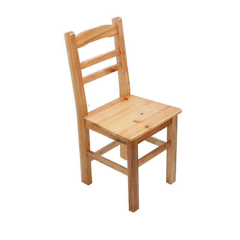 Full solid wood backrest chair household stool adult wooden bench…