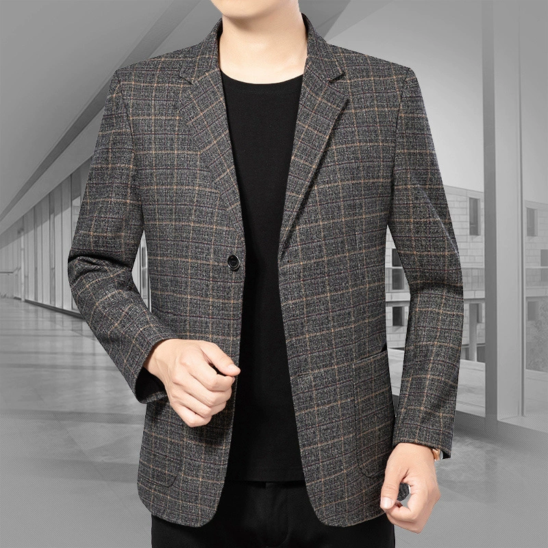 Autumn thin suit, Spring/Fall 2025 model, for middle age, oversize