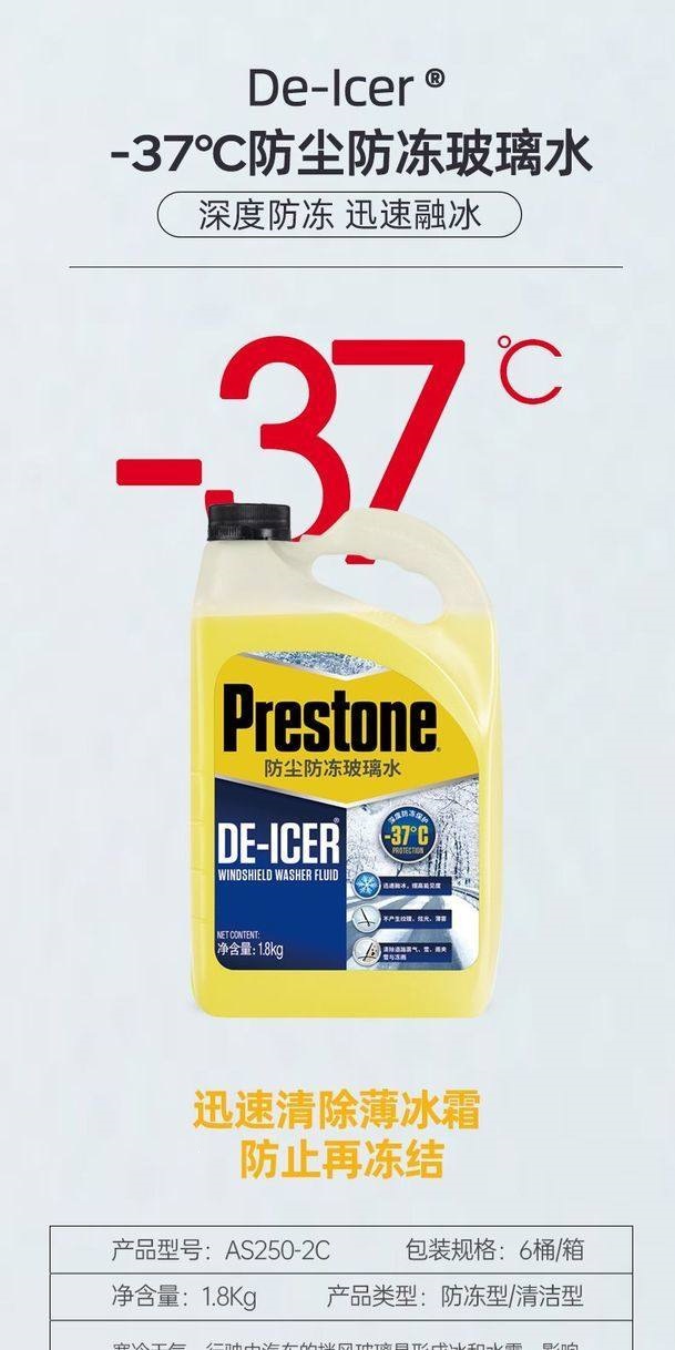 Baisitong Glass Cleaner Car Wiper Fluid Winter Antifreeze Wiper Glass Cleaner -37 Degrees Universal for All Seasons