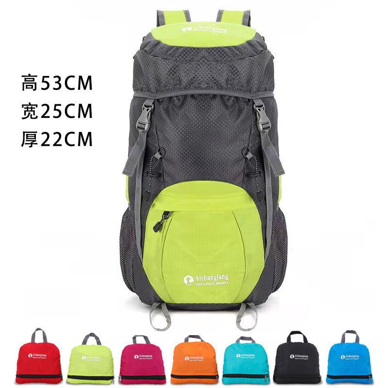 Folding universal capacious durable backpack outside climbing for…