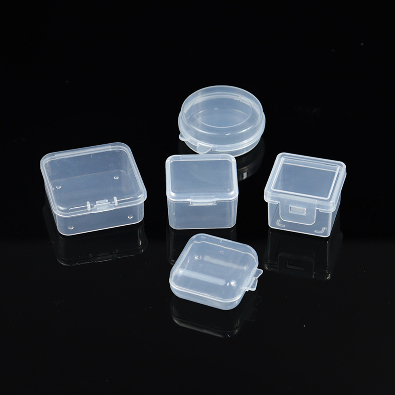 Plastic Box Transparent Box Single Storage Earplugs Earrings Jewelry Box Mini Toy Small Products Portable Packaging Box Plastic Box Transparent Box Single Storage Earplugs Earrings Jewelry Box Mini Toy Small Products Portable Packaging Box
