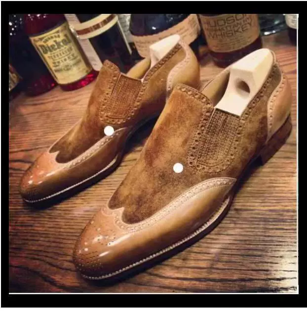 Производители внешней торговли новые мужские туфли из искусственной кожи с круглой головкой, подходящие по цвету деловые повседневные туфли на низком каблуке больших размеров, размер 38-48