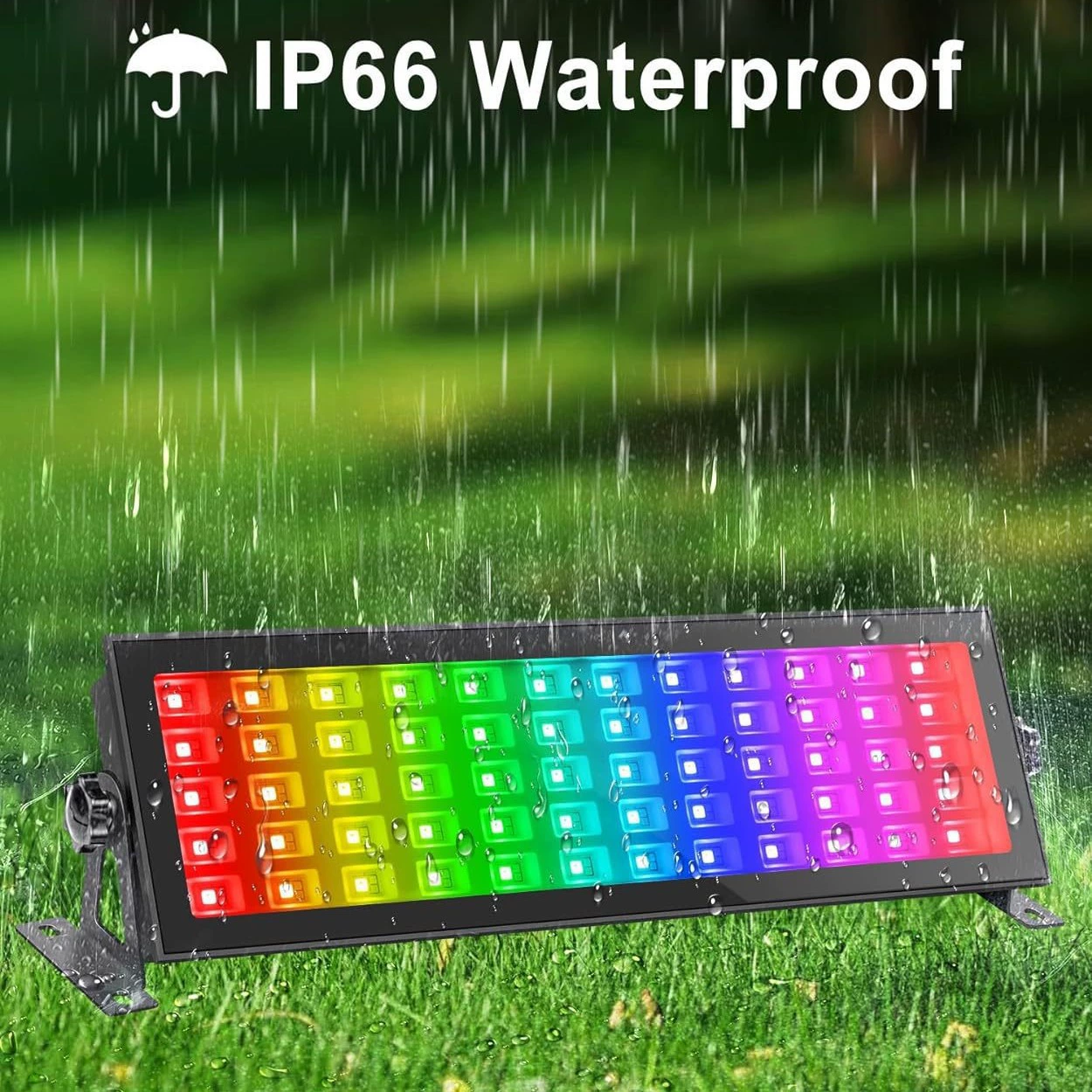 [户外防水RGB CW洗墙灯 蓝牙智能调光 工程亮化氛围灯 工厂直供]