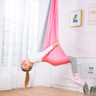 Amazon Explosions Children's Sensory Hammock Swing Air Elastic Indoor Outdoor Decompression Polyester Sensory Yoga