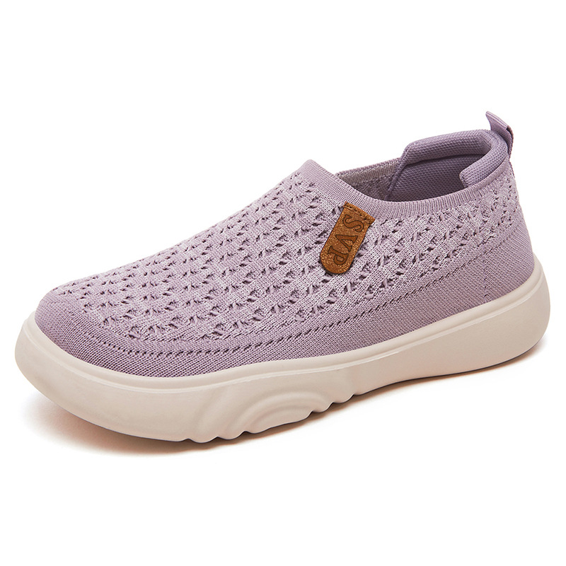 Zapatos de mujer con suela suave no cansen los pies, nuevos zapatos de tela de verano de Beijing viejos zapatos de madres de mediana edad y zapatos casuales. image 8