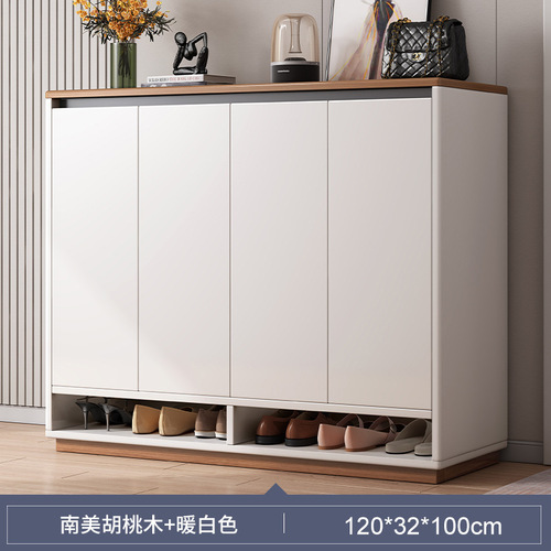 Simple entry-level shoe cabinet for home modern large-capacity foyer entrance storage economical new multi-layer shoe rack