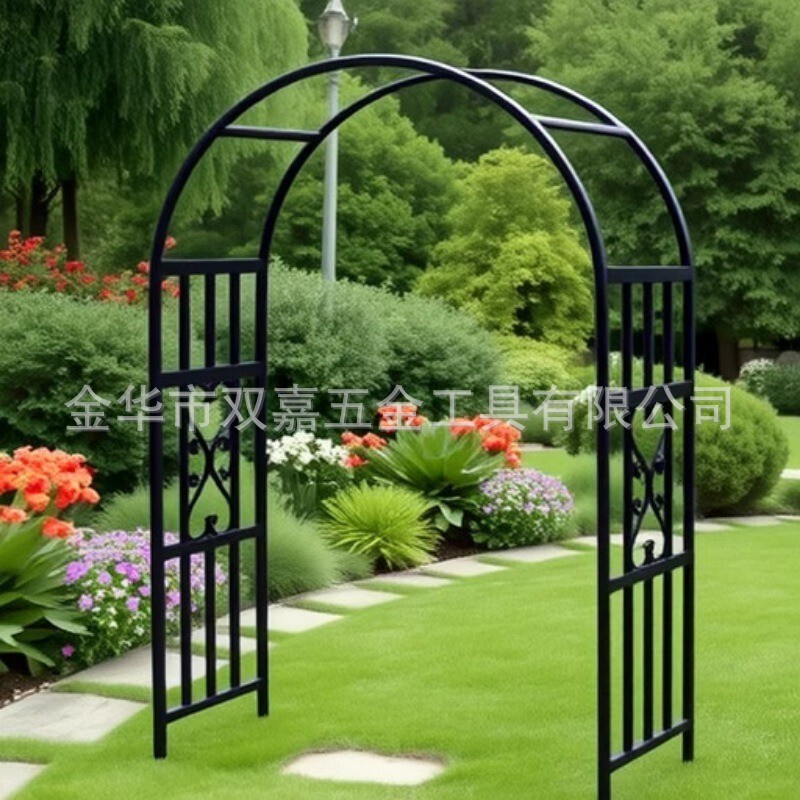 European-style Iron Arch Pastoral Arch Decoration Opening Arch Garden Villa American Arch
