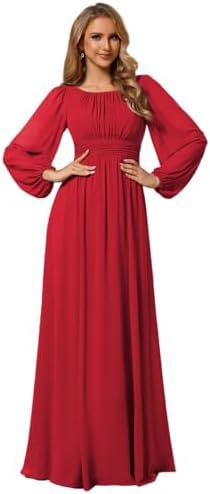 Red, long