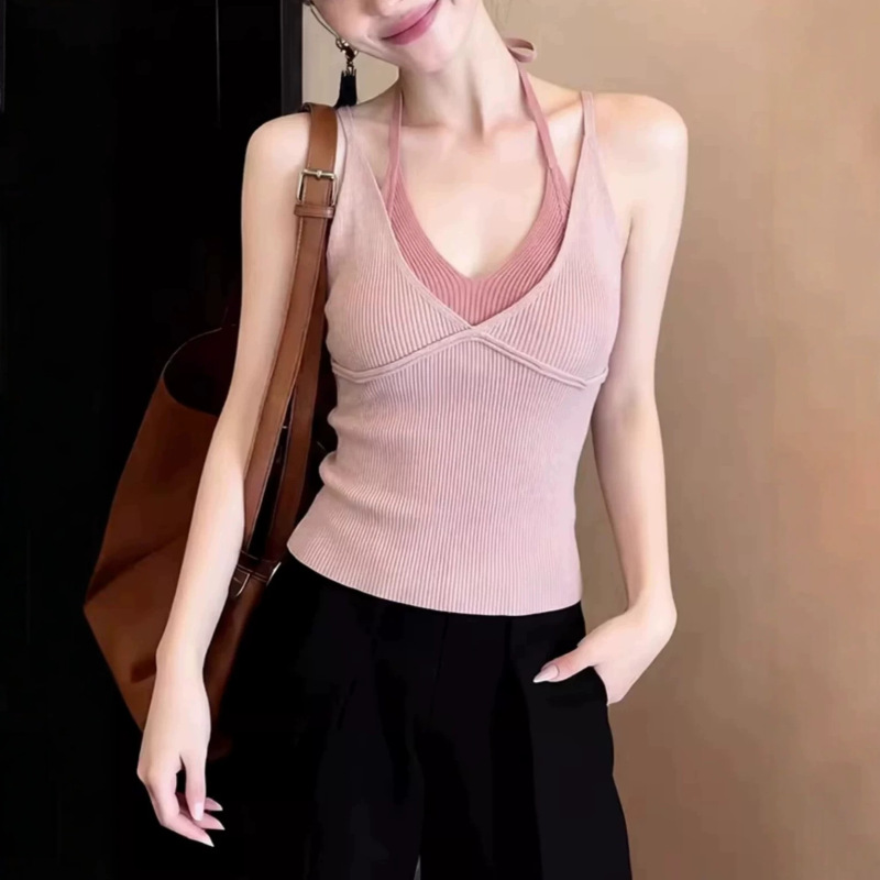 Ouyang's'Five-Star Recommendation' of the Season:'Hot Girl Stacking Style'! Soft and Stretchy Wool Knit Faux Two-Piece Color-Blocked Vest Ouyang's'Five-Star Recommendation' of the Season:'Hot Girl Stacking Style'! Soft and Stretchy Wool Knit Faux Two-Piece Color-Blocked Vest