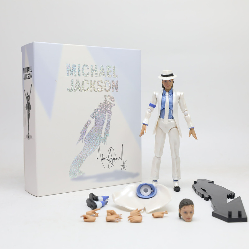 Michael Jackson Crime Master Moonwalk Action Figure Model Toy Michael Jackson Crime Master Moonwalk Action Figure Model Toy