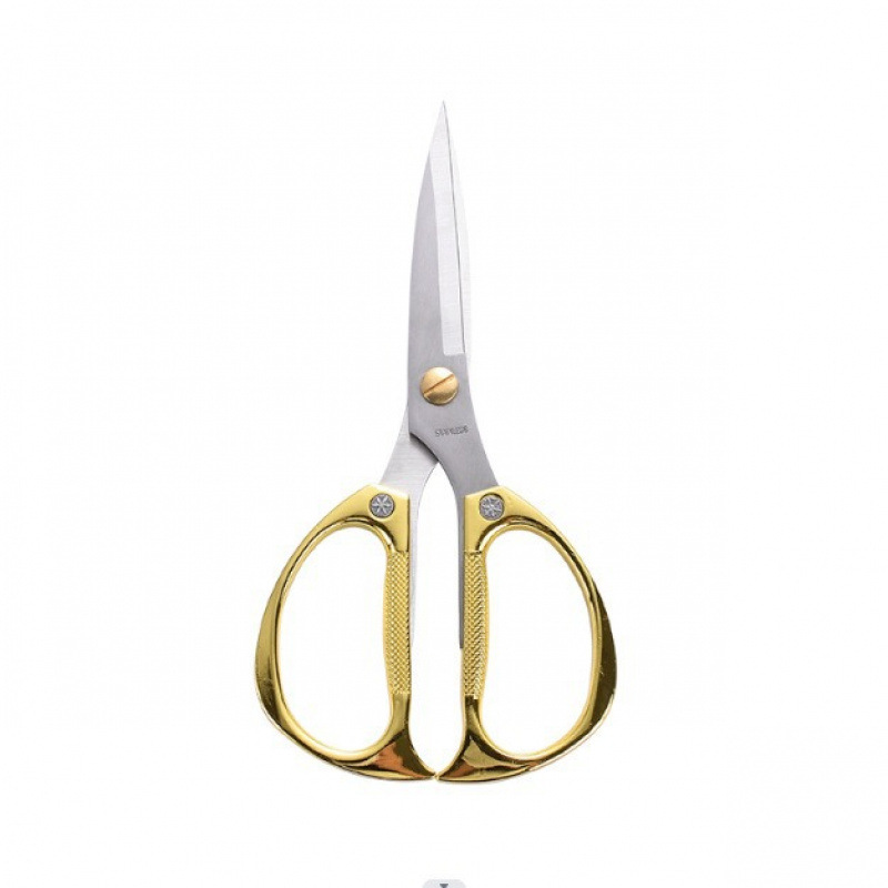 Tijeras para el hogar Tijeras de acero inoxidable para cortar la cinta Tijeras fuertes para bodas