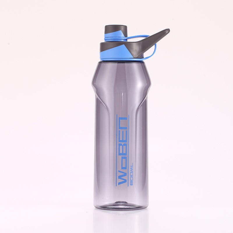 Botella de agua deportiva de verano para estudiantes, de Tritan (grado alimenticio), gran capacidad, personalizable, venta al por mayor.