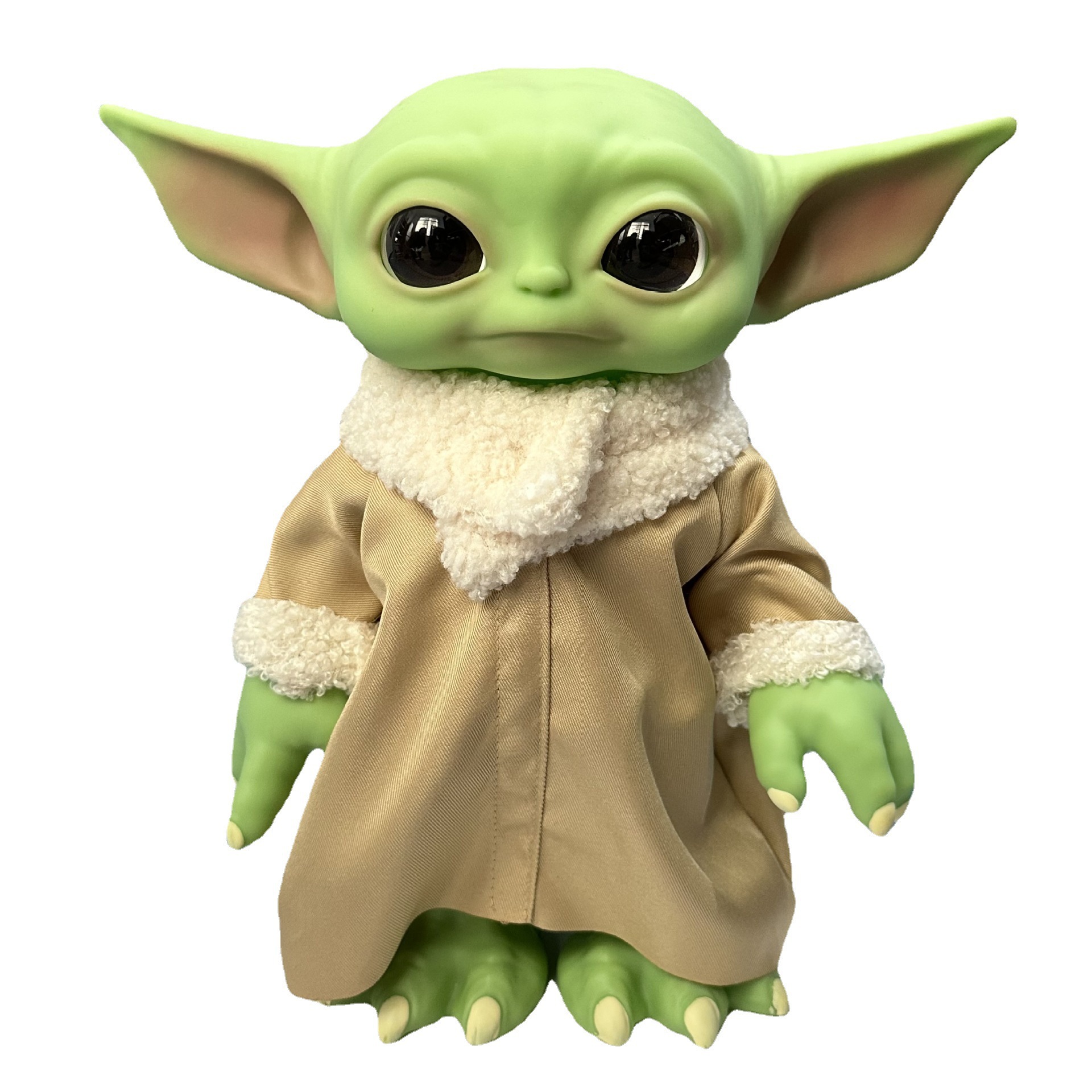 Yoda bebé muñeca hecha a mano Star Wars manloda Navidad bebé Yoda juguete extranjero adornos