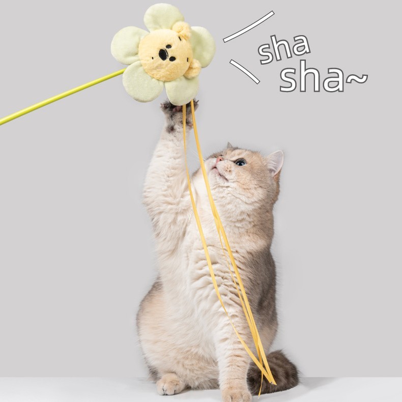 Paisiweivini 共同ブランドの猫用おもちゃ、噛みつきにくい猫用おもちゃ、自ら楽しむ退屈解消ツール、ベル付き猫用おもちゃ|undefined