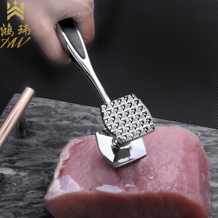 Household new alloy loose meat hammer steak pork chop double-sided creative kitchen supplies factory in stock wholesale small gift