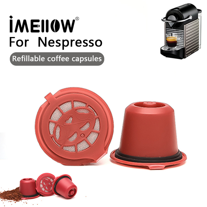 Apto para Nespresso recargable café cápsula taza filtro pantalla image 3