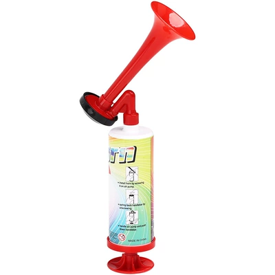 Fabin Marine Handheld Air Horn Sports Event Manual Horn Outdoor Camping Mountaineering Safety Horn Environmental Protection (Car horn/tweeter) - fabion-manual-mini-horn-red