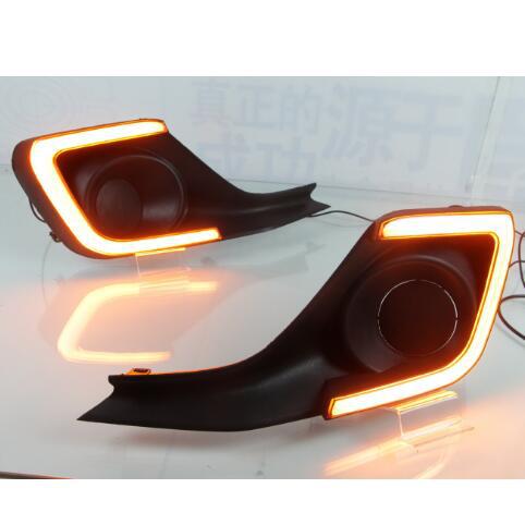 Aplicable a 17-18-19 Suzuki SWIFT Luz de marcha diurna rápida Luz de marcha diurna luz antiniebla modificación