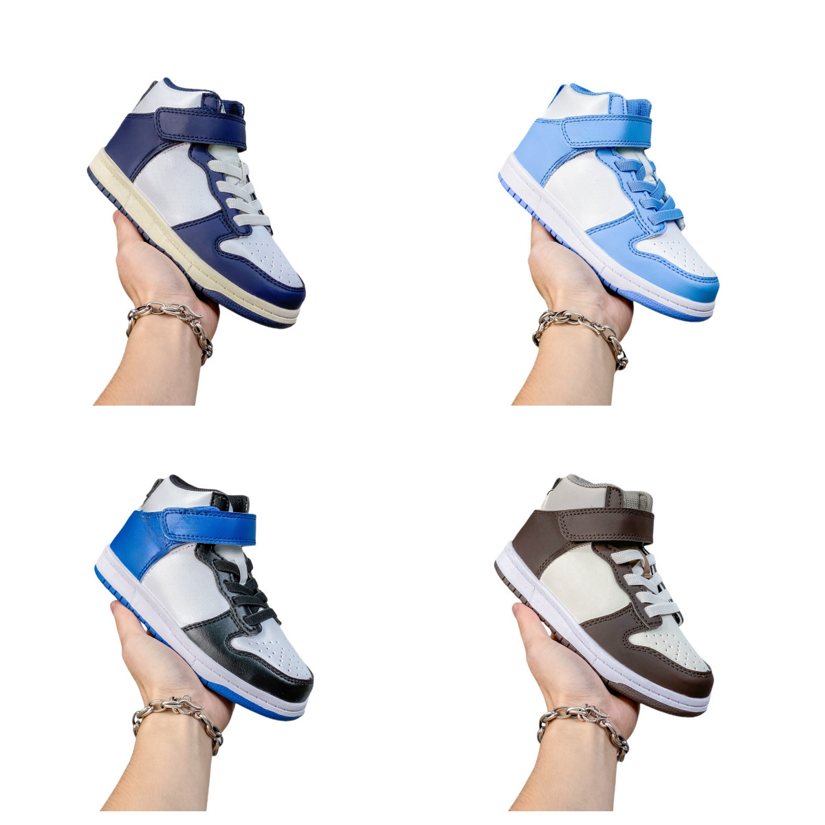 Putian wholesale children's shoes retro low casual sneaker
