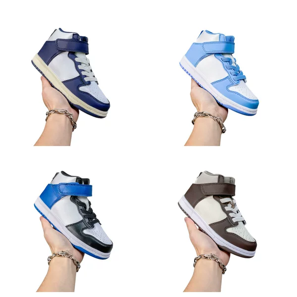 Putian wholesale children's shoes retro low casual sneaker