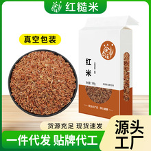 东北红米新米农家红大米饭五谷杂粮米香米红糙米粗粮食血稻米5斤
