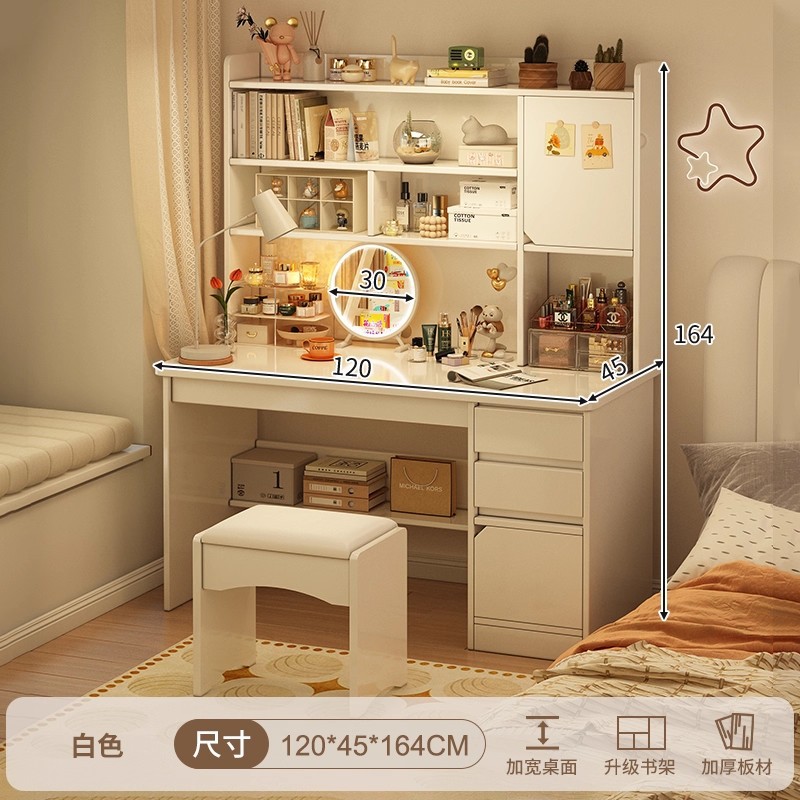 Escritorio de computadora, comedor, dormitorio simple, escritorio moderno, mesa de maquillaje, gabinete de maquillaje, espejo de cama, nuevo
