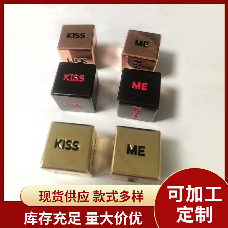 Cross-border dice DND Dragon and Dungeon Dice COC Cthulu metal polyhedron Letter 6-sided couple dice