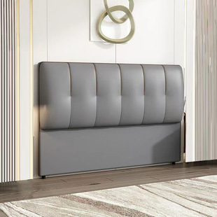 Buy Single Floor-Standing Bedside Small Apartment Modern Simple Solid Wood Double Home Backrest Board Technology Cloth Bedside Soft New Product