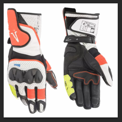 Cuatro estaciones guantes de pantalla táctil de cuero guantes de motocicletas guantes de ciclismo jinetes de carretera guantes antideslizantes resistentes al desgaste