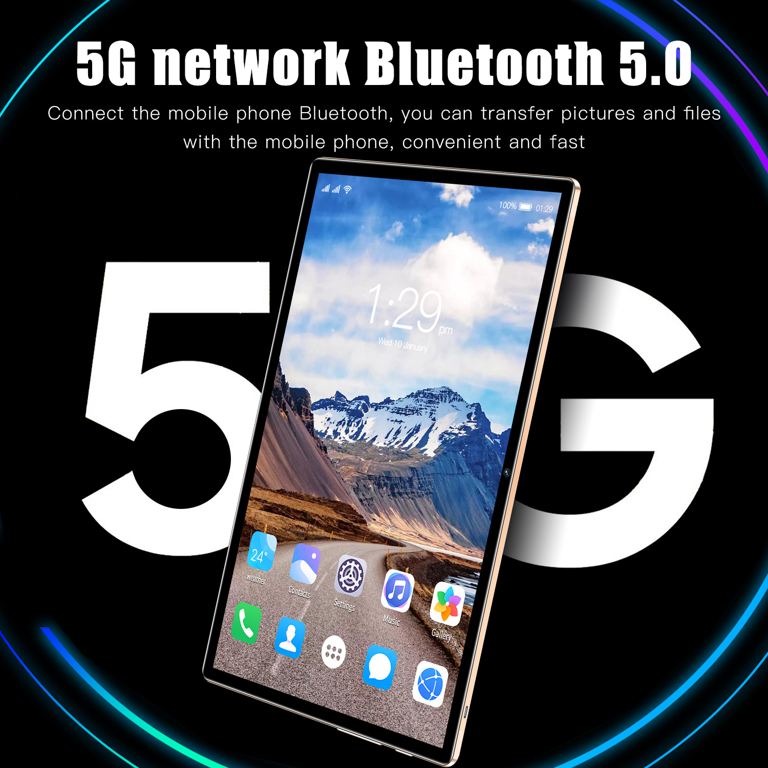 Nuovo tablet da 10,1 pollici Meikeduo Android 13 intelligente ad alta definizione con rete completa_voghion.com