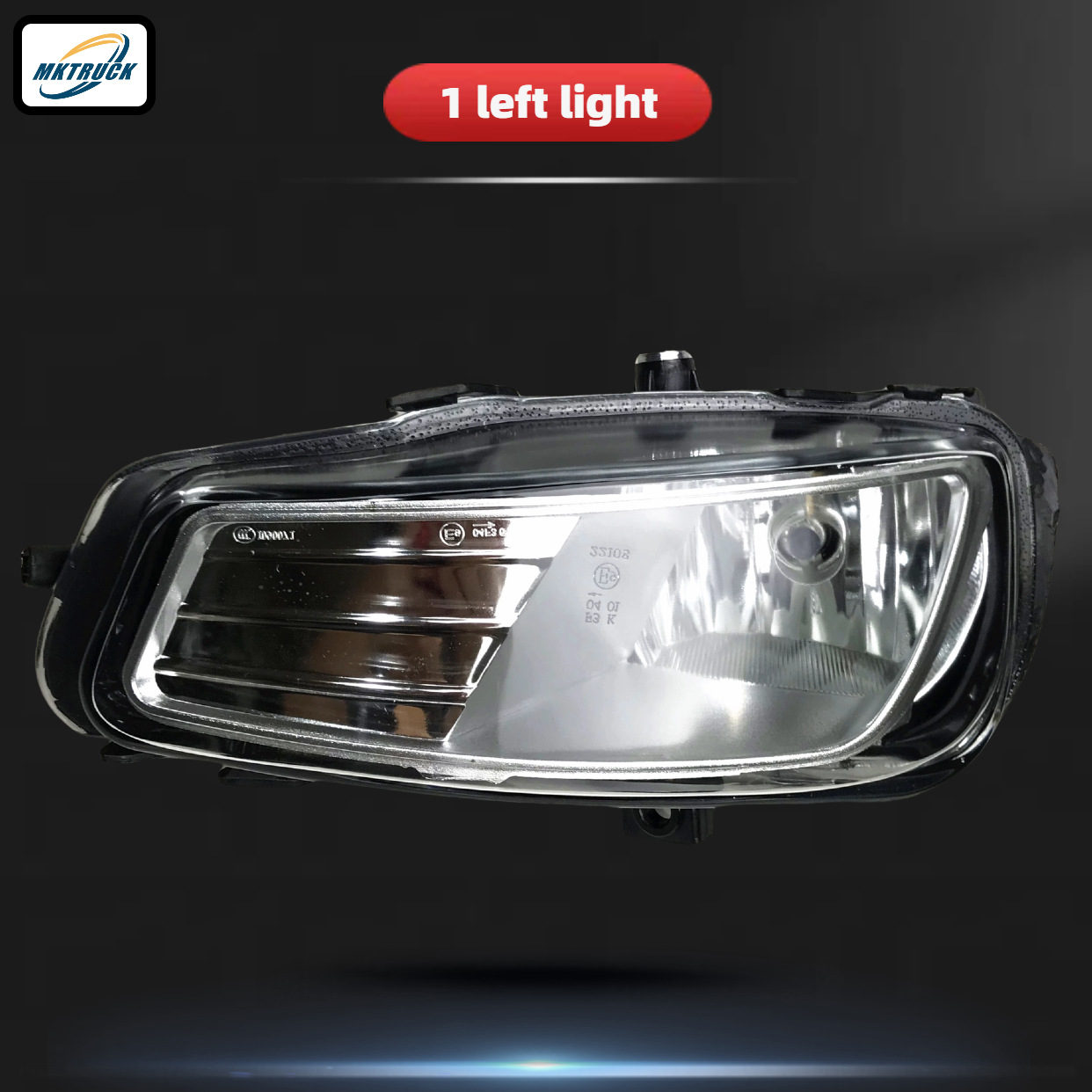 Aplicable a Mercedes-Benz camión pesado ARCOS montaje de lámpara de niebla accesorios de lámpara de camión 3344 / 4143 / 4158 fábrica directa