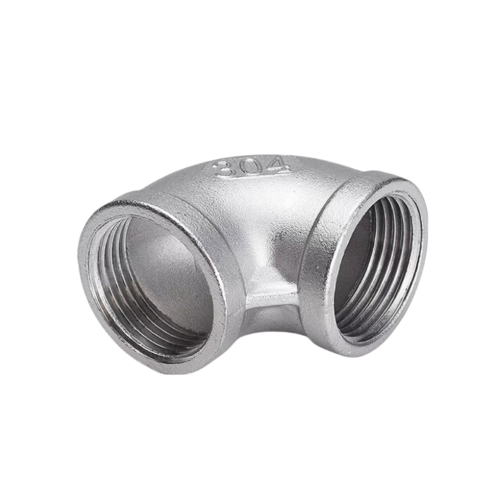 201 304316L Нержавеющая сталь внутренней проволоки 90 градусов колена внутренний зуб резьбовое соединение пряжки 90 ° 46 минут 1,245 дюйма