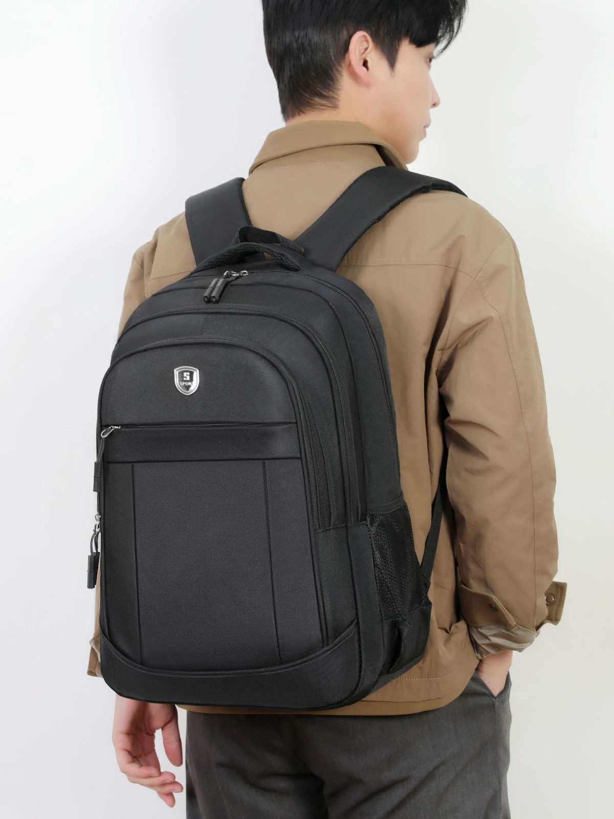 Mochila de computadora mayorista transfronteriza viaje de negocios de larga distancia, mochila de hombro, mochila de estudiantes de secundaria