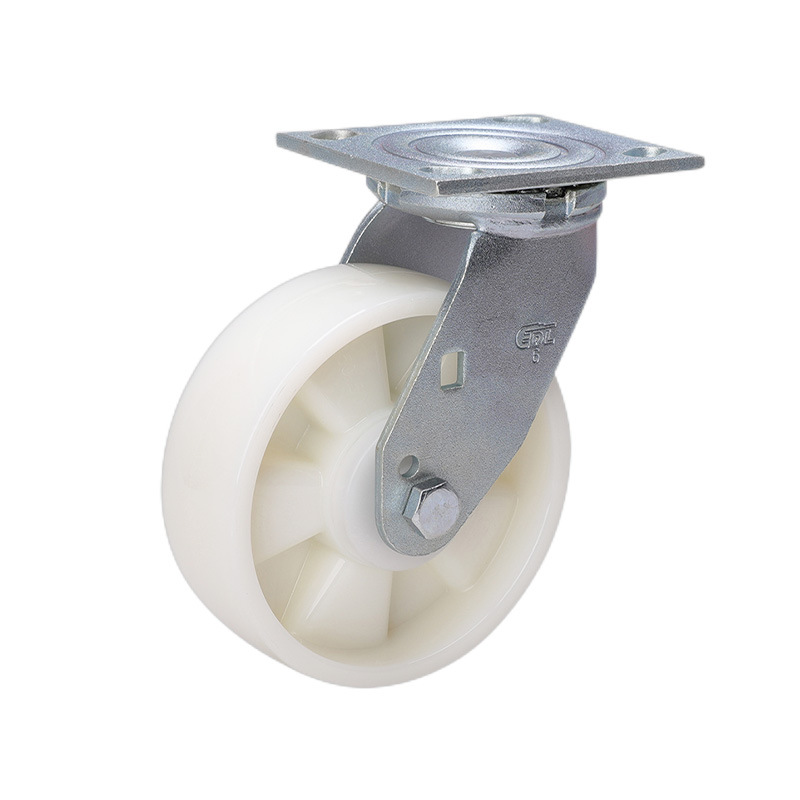 Rueda Giratoria Industrial Pesada 78-26 de 4/5/6/8 Pulgadas Nailon PA con Freno