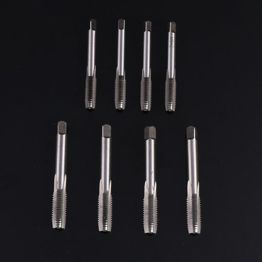 Factory supply high-speed steel straight groove tap standard tooth fine straight groove tap tap M3-M30 machine tap