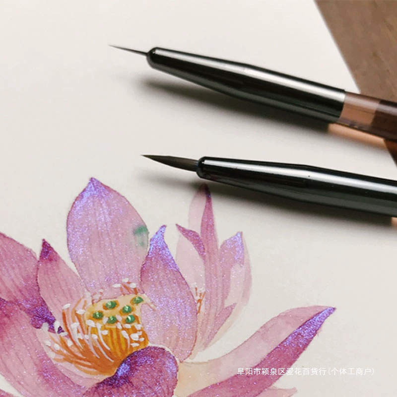 Простая в использовании и доступная по цене [ручка-крючок] для рисования деталей, контуров, акварели, китайской живописи, дизайна ногтей, рисования кукол, универсальная.