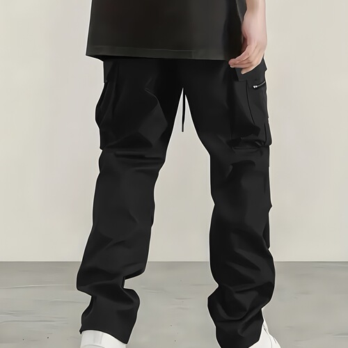 Men's Factory Exclusive Leisure Pants with Multiple Pockets, Sports Pants, Work Pants, Long Pants