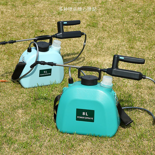 Shoulder-Type Small Electric Sprayer for Spraying Medicine, Watering Flowers and Disinfecting, Portable Charging Gardening High-Pressure Watering Can