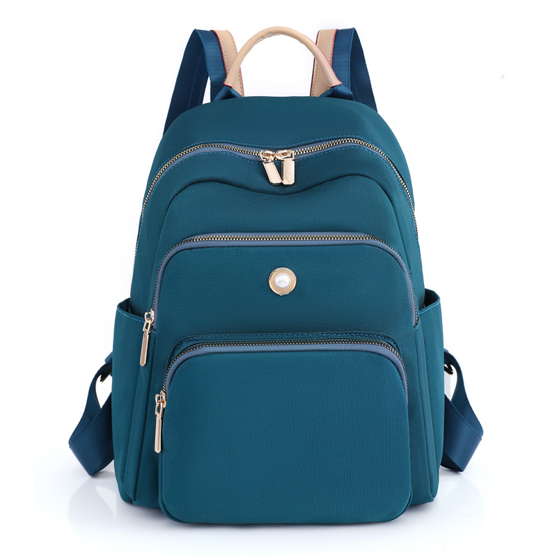 Comercio exterior al por mayor 2022 invierno nuevo estilo casual mujer Oxford mochila simple y versátil mochila para computadora de gran capacidad