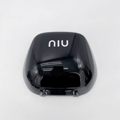Rear Carrier with Passenger Seat — Electric car tail box - back-cover-black-other
