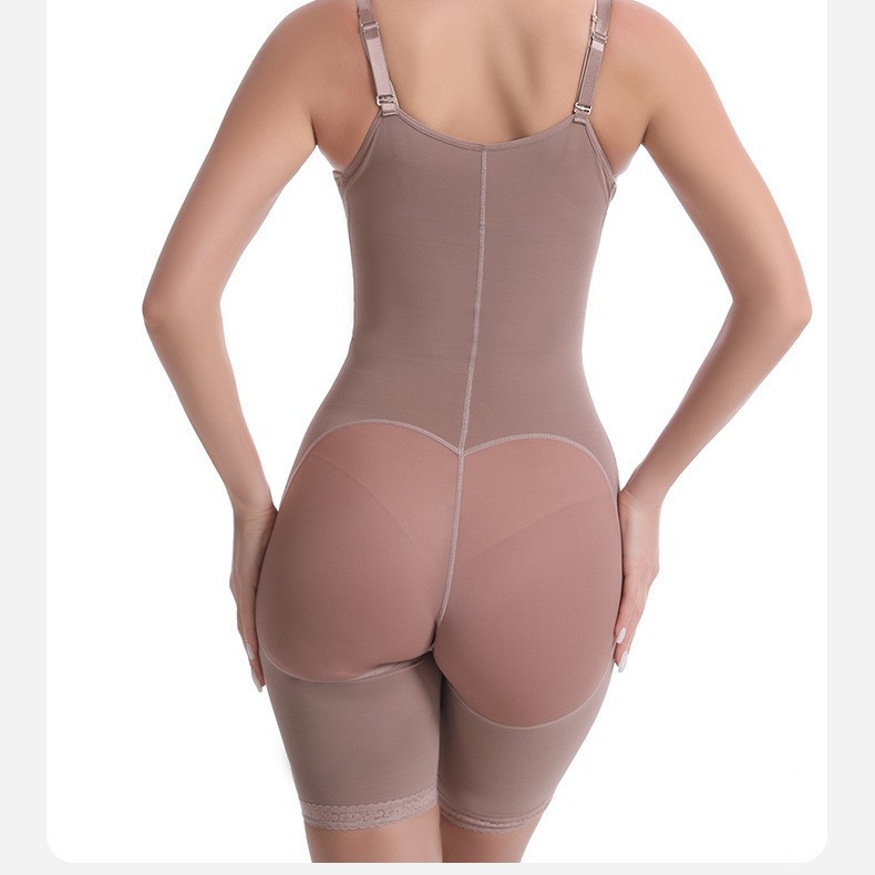High Elastic Mesh Camisole Crotch Belly Contracting Hip Lifting Corset