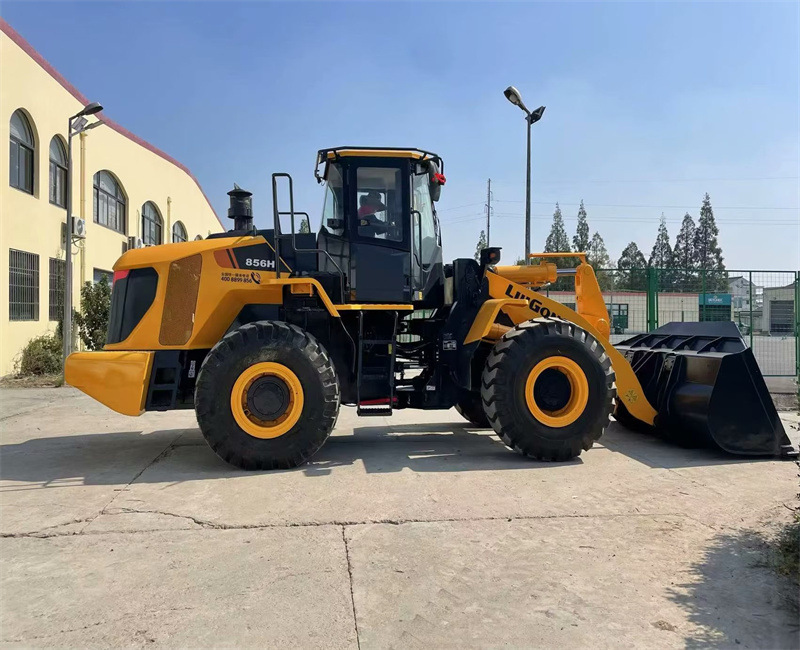 Peru comercio Cummins Liu Gong856H 835 862 noventa por ciento de buena calidad en el sitio de prueba de puesta en marcha en stock