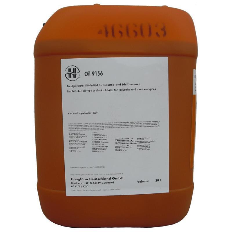 HOGHTON好富顿oil9156 船舶发动机冷却液,浓缩防冻液,防腐油 20L