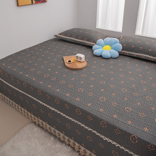 71Tx Pure Cotton Tatami Bed Cover for All Seasons 3.4m Large Kang Cover Rural Big Kang Bed Does Not Run Away the Bed