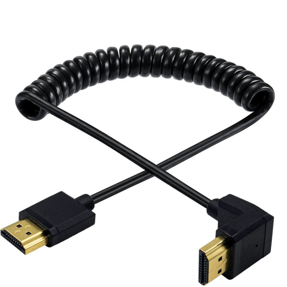 Экстремальный HDMI-кабель версии 2.0 с высокой четкостью 4K2K@60Hz HDMI HD сверхтонкая пружинная расширительная линия
