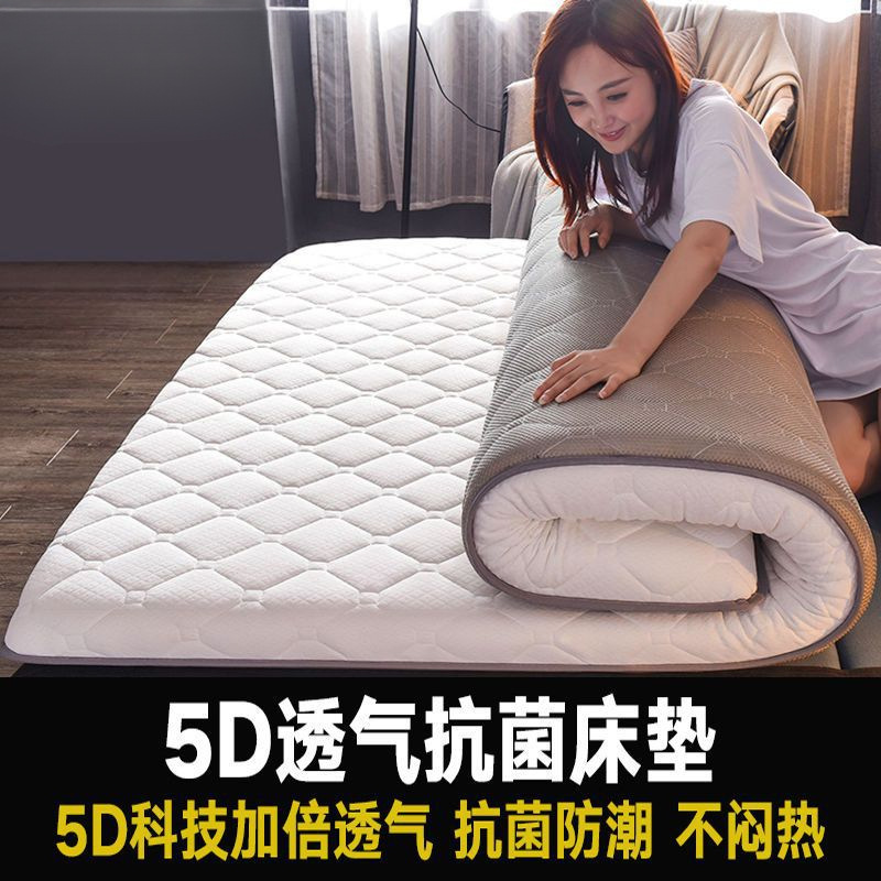 Fale 벨벳 매트리스 두꺼운 다다미 스폰지 매트 싱글 및 더블 기숙사 매트 침구 바닥 매트리스 메모리 폼 매트