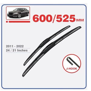 Chrysler 300 300C 2011-2022 üçün 24+21 üç mərhələli şüşə silən