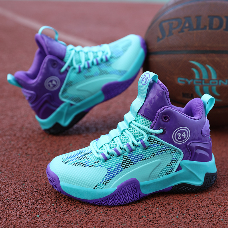 Children's Basketball Shoes Kobe Bryant No. 24 Breathable Curry Boys' Shoes Running Sneakers Children's Basketball Shoes Kobe Bryant No. 24 Breathable Curry Boys' Shoes Running Sneakers