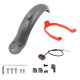 Electric scooter accessories M365 mudguard suit with bracket with tail light m365 rear mudguard suit